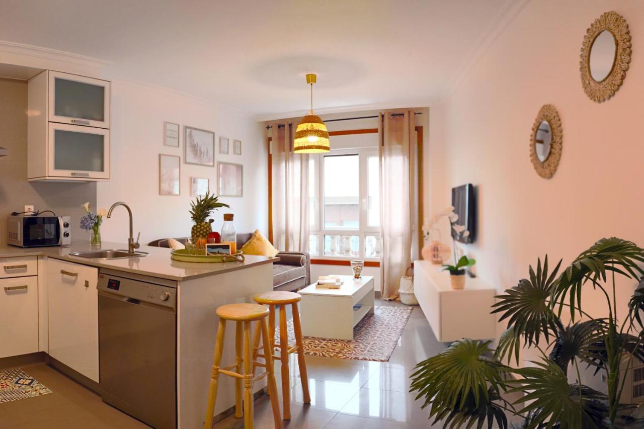 Apartamento Rosalia A Illa de Arousa Buitenkant foto